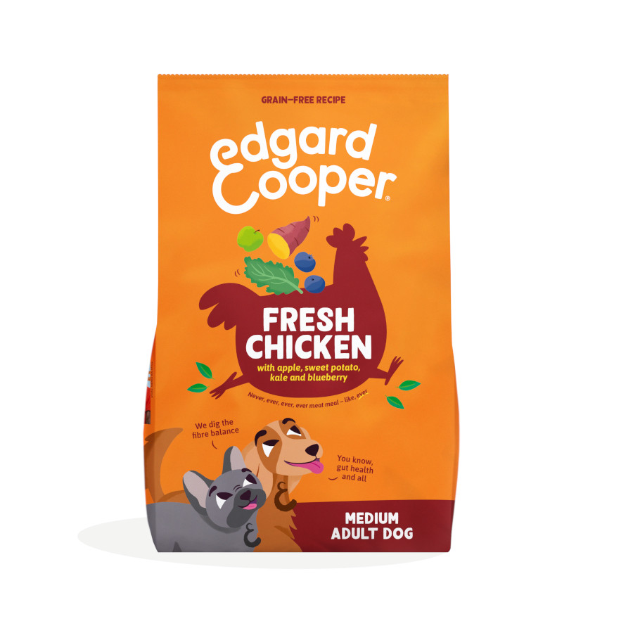 7 kg Edgard & Cooper Adult Pollo pienso para perros