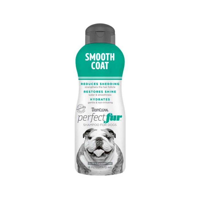 Champú Tropiclean Perfect Fur Smooth Coat 473 ml