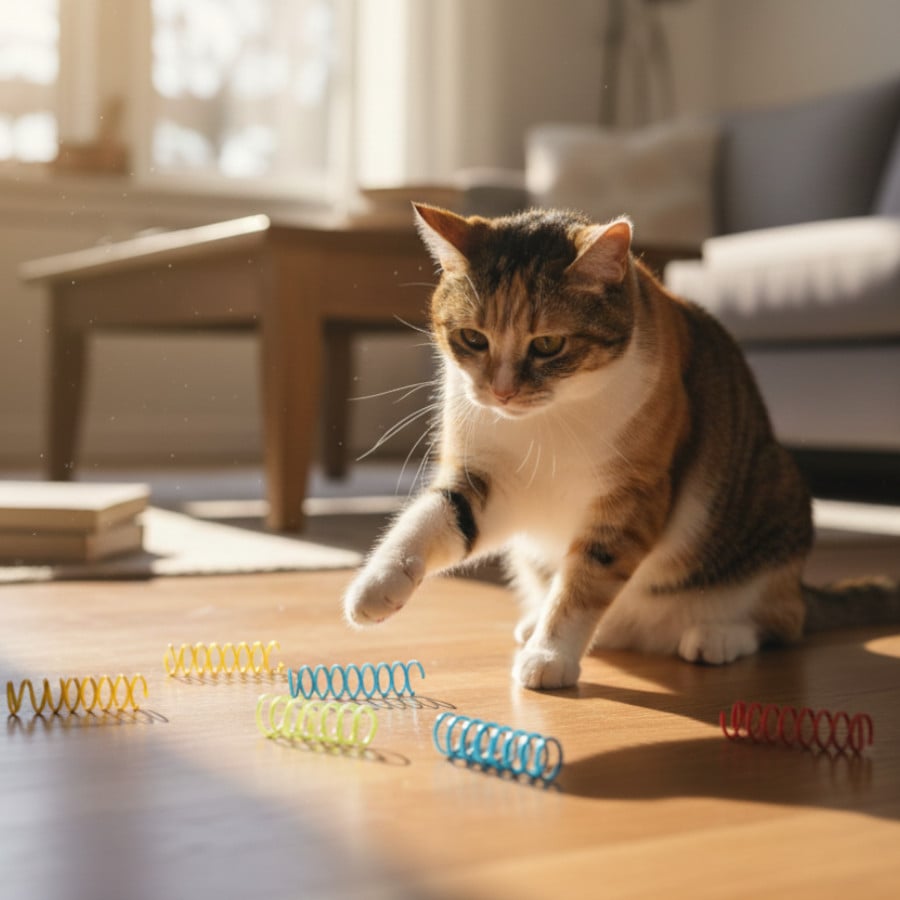 Tootoy! Pack de Muelles de Juguete para gatos