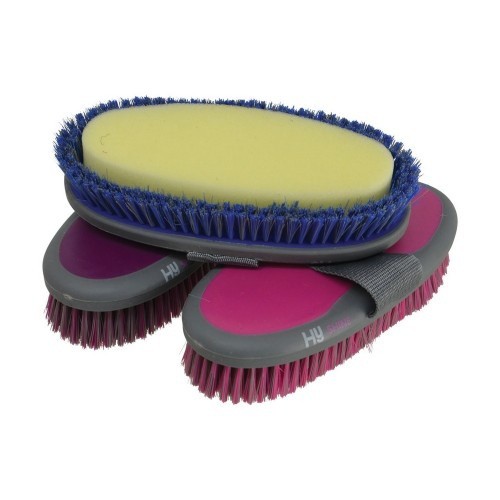 Cepillo esponja Active Groom para caballos color Rosa chicle, , large image number null