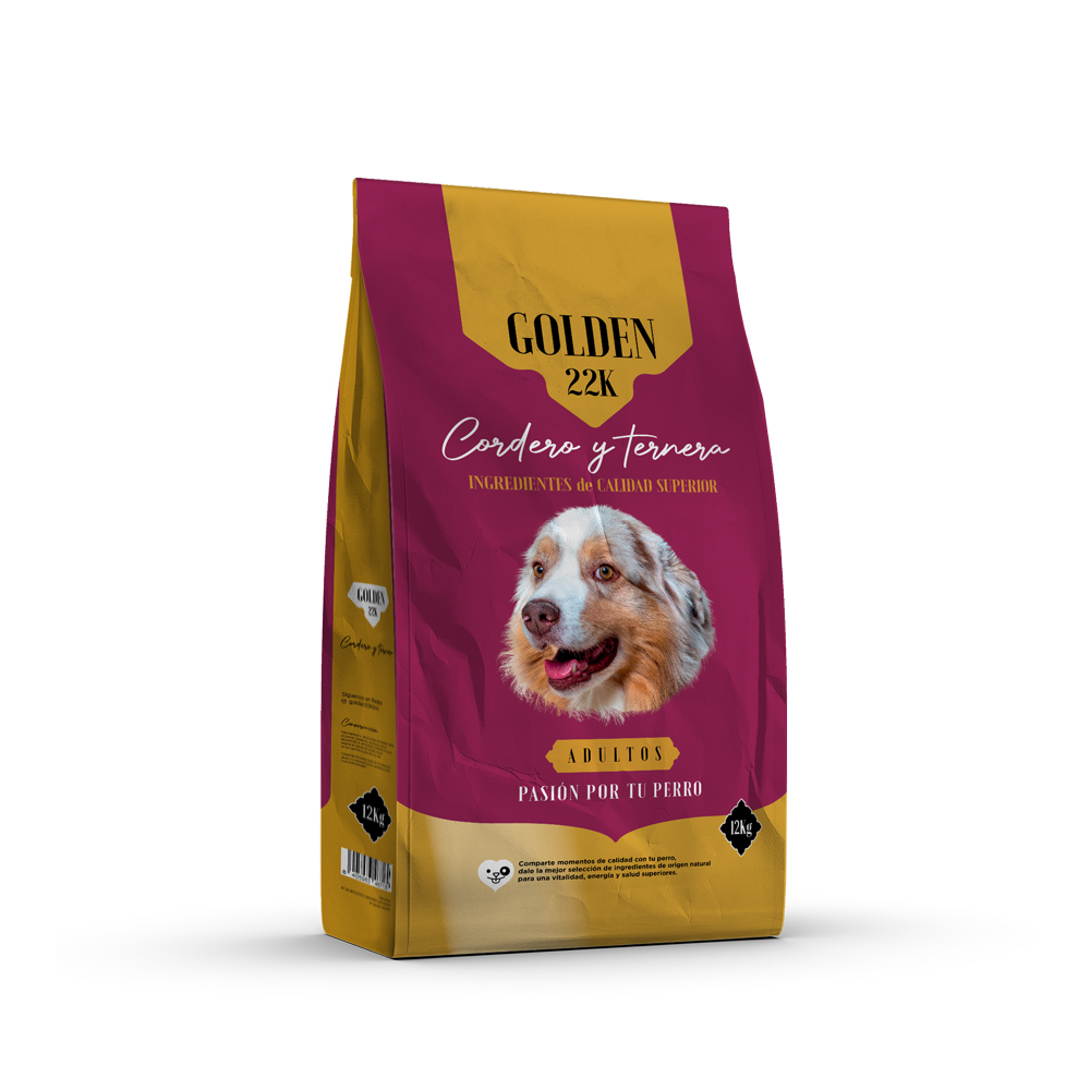 PIENSO GOLDEN22K ADULTO CORDERO Y TERNERA
