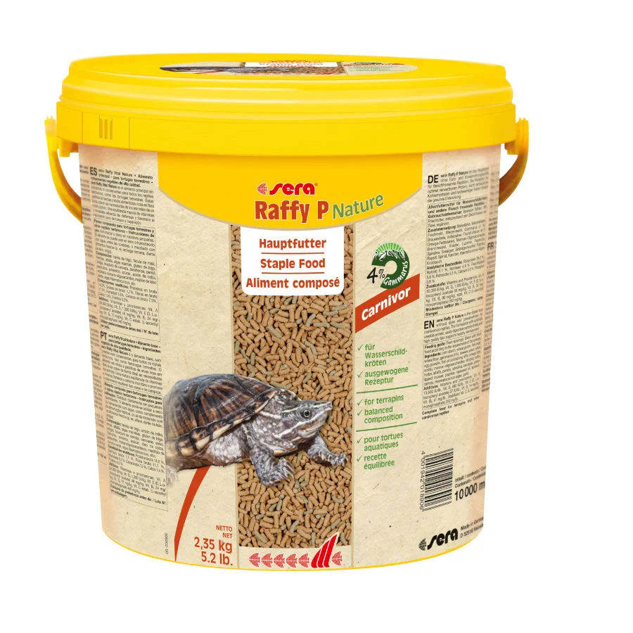 Sera Raffy P Comida para tortugas acuáticas