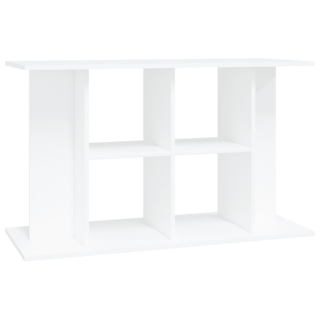 vidaXL Soporte para acuario madera de ingeniería blanco 100x40x60 cm