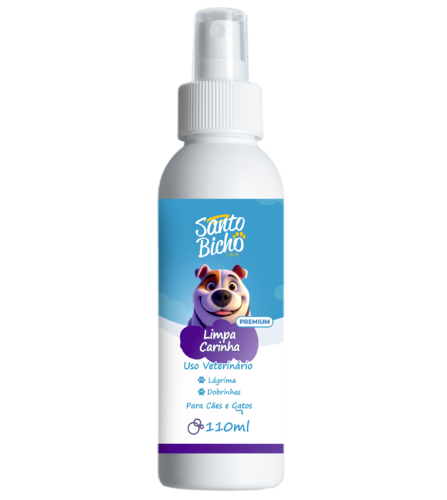 Limpia carita – lágrimas y pliegues – Santo Bicho – 110 ml