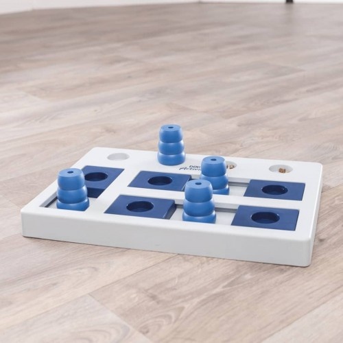 Trixie Dog Activity Chess Juego Interactivo Blanco y Azul para perros, , large image number null