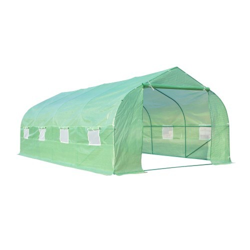 Invernadero de jardín Outsunny para cultivo color Verde