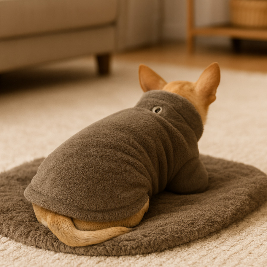 Outech Forro Polar Marrón para perros