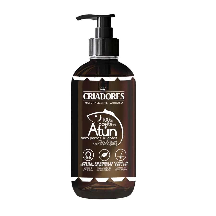 Criadores Aceite de Atún para perros y gatos