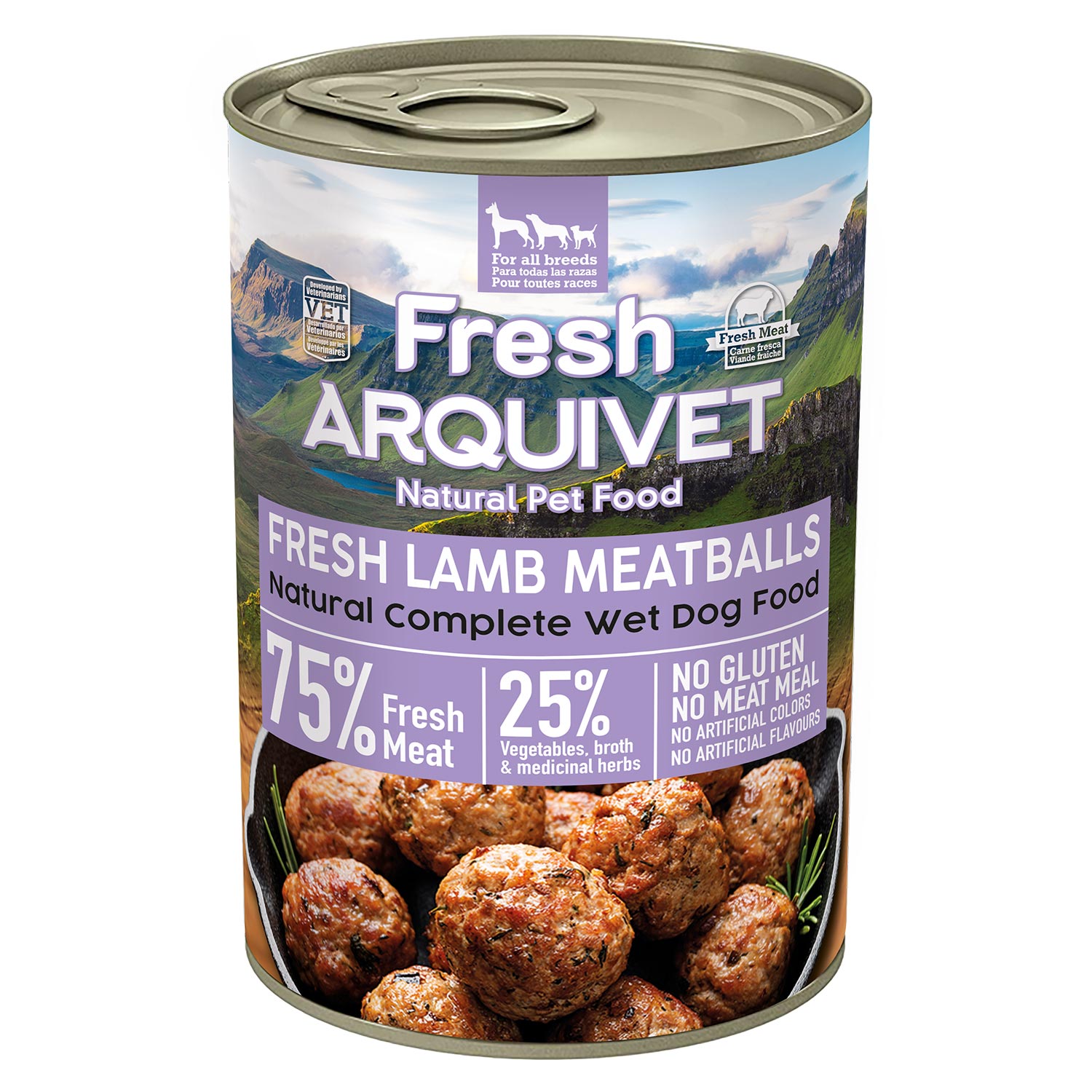 Fresh Lamb Meatballs – Albóndigas con cordero, zanahorias y boniato – 400g