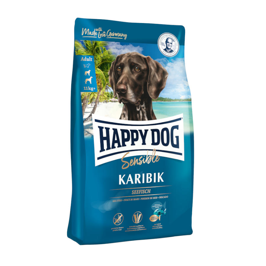 Happy Dog Sensible Karibik Pescado pienso , , large image number null