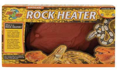 Roca calefactora para reptiles