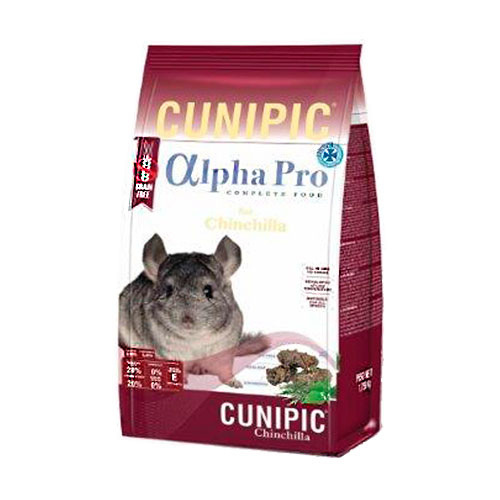 Cunipic Alpha Pro Grain Free comida chinchillas image number null