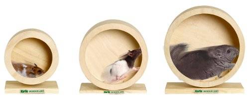 Rueda de ejercicio de madera para roedores