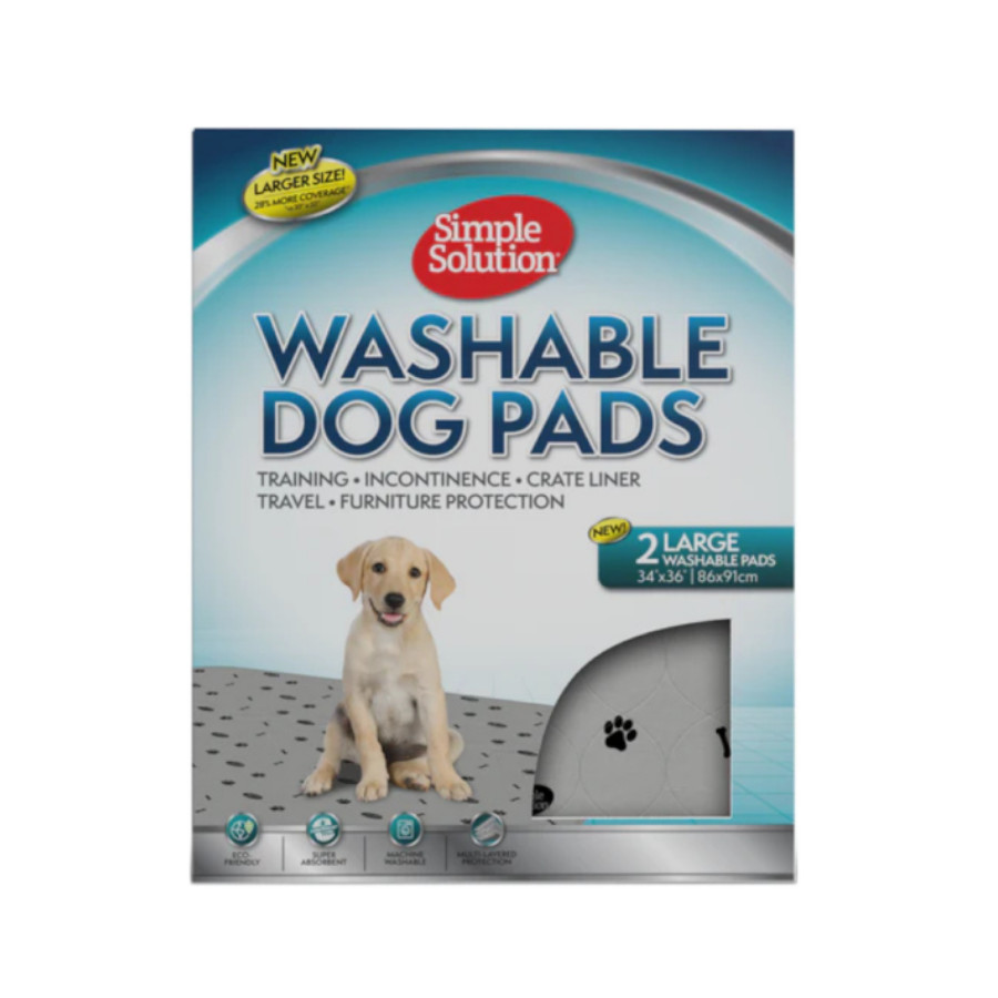 Simple Solution Alfombrillas Lavables para perros – Pack 2