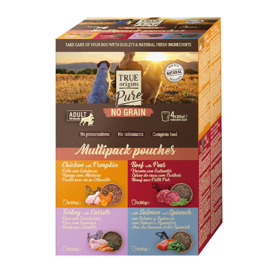 True Origins Pure Multipack Pouches para Perros