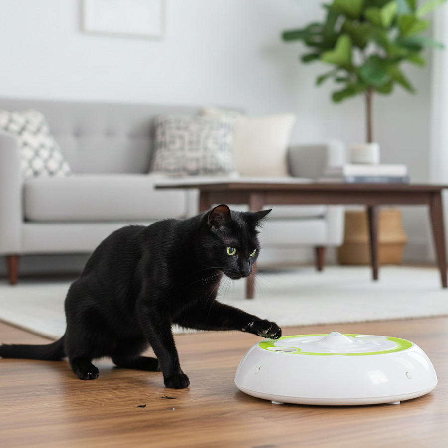 All For Paws Interactives Juguete Wack ‘A’ Preyr para gatos