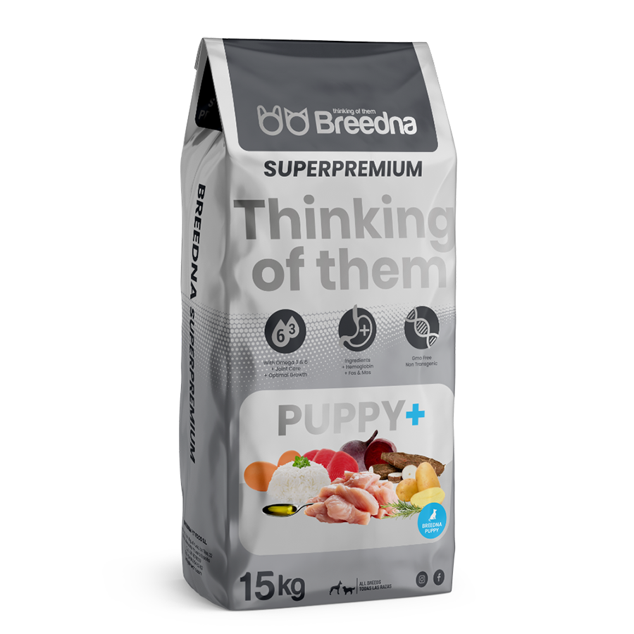 Breedna Pienso para perros Puppy+