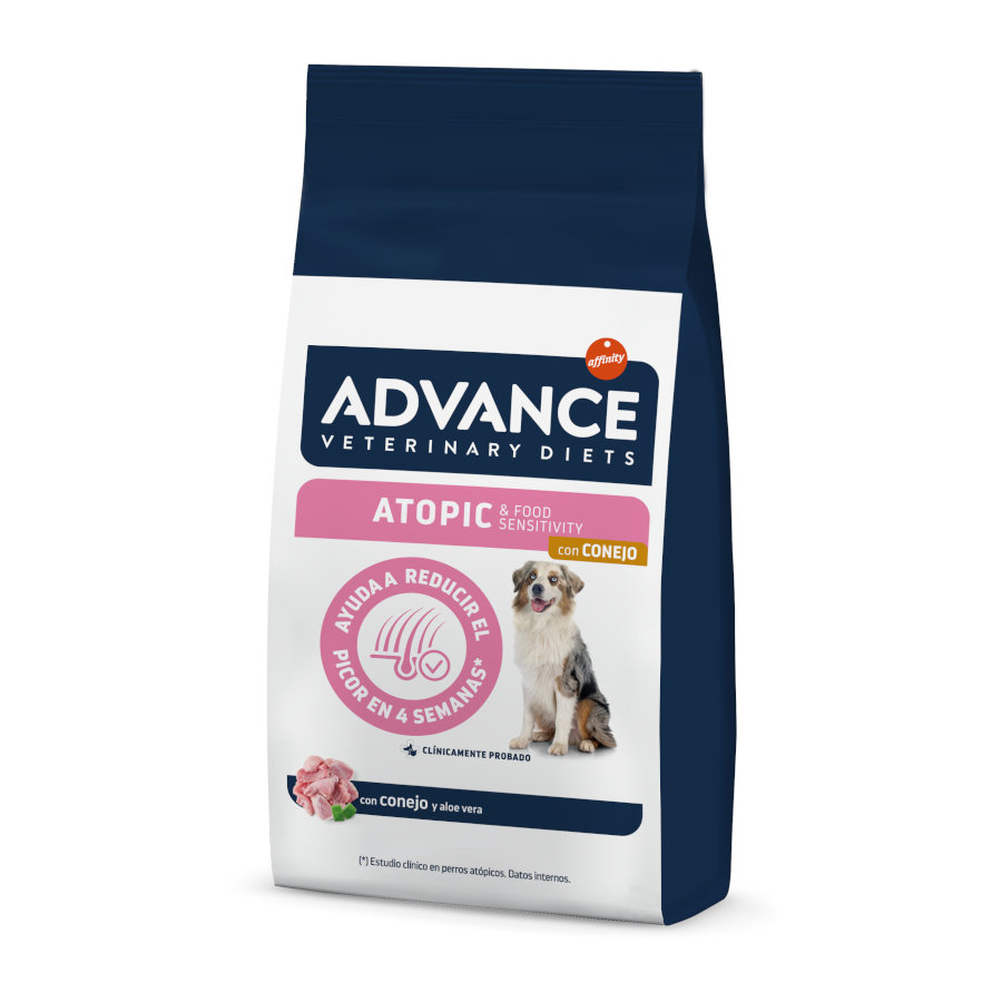 Advance Veterinary Diets Atopic Conejo y Guisantes pienso para perros