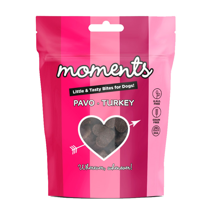 Moments snacks para perro pavo 60 gr image number null