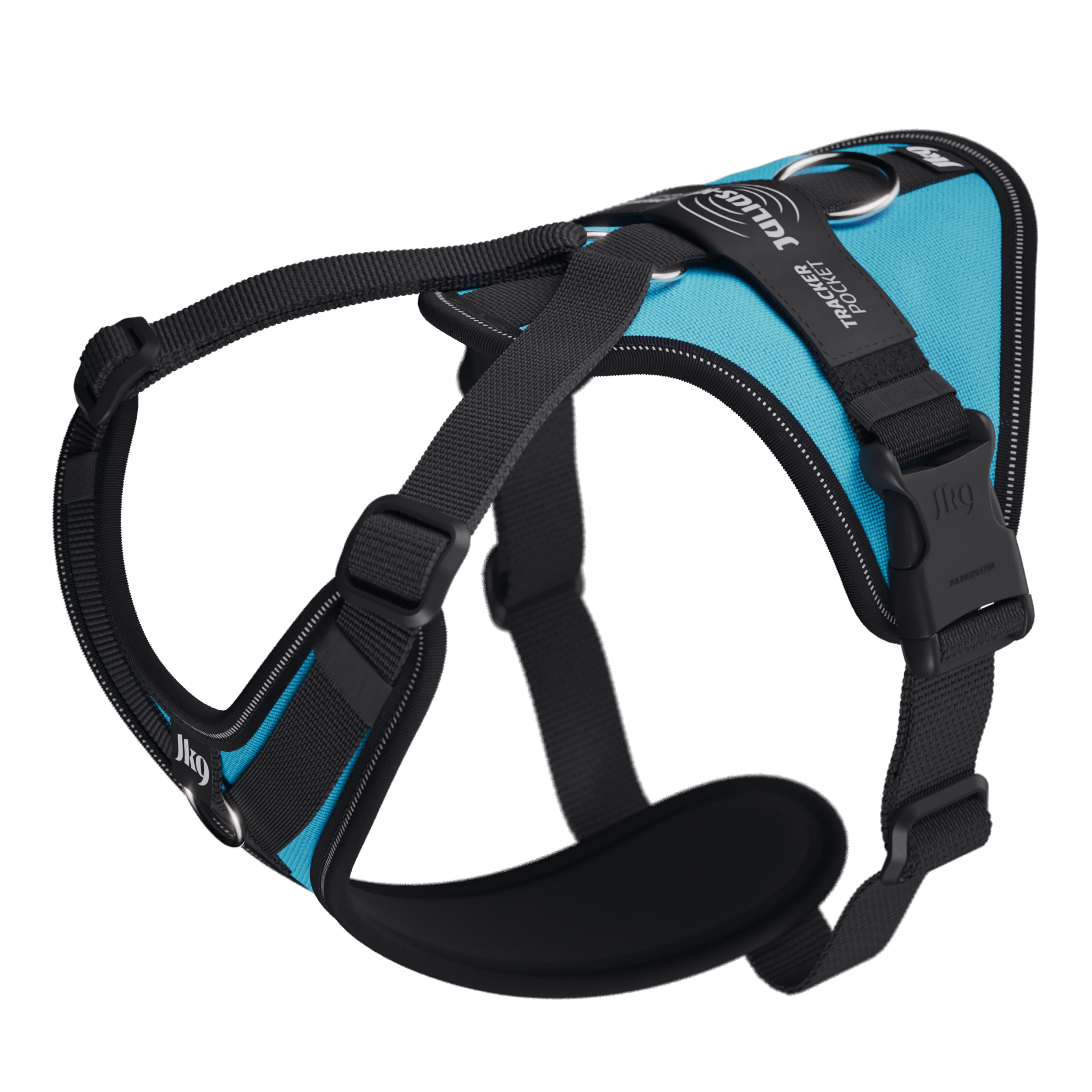 S Julius-K9 Longwalk Light Azul Clarito arnés para perros