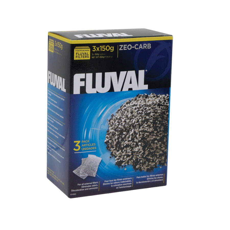Fluval Zero-Carb Carga filtrante para filtros , , large image number null