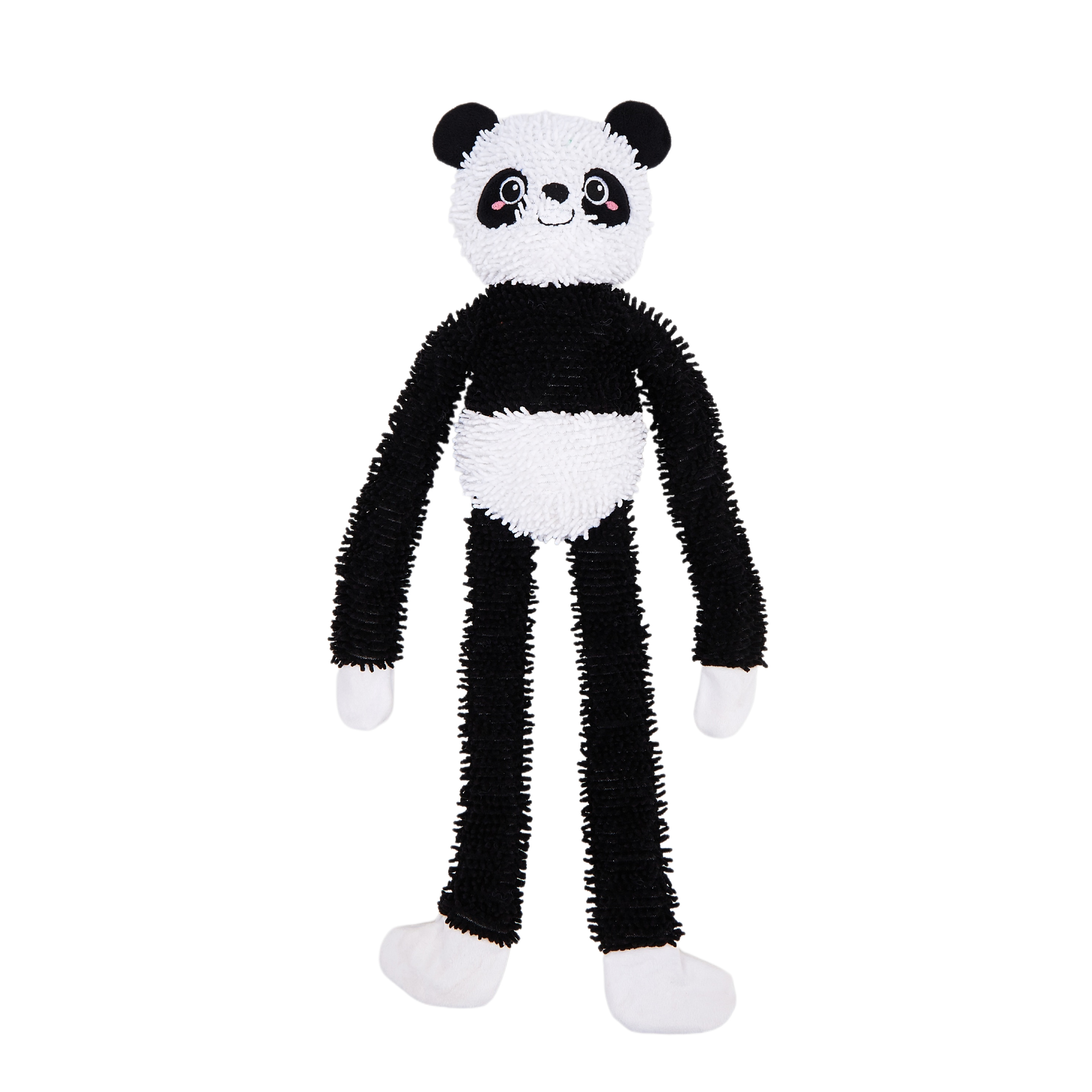 Juguete Resistente para Perro – Panda de Cuerpo Largo