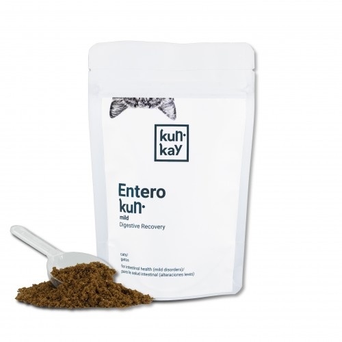 Suplemento Enterokun Mild para la salud intestinal en gatos