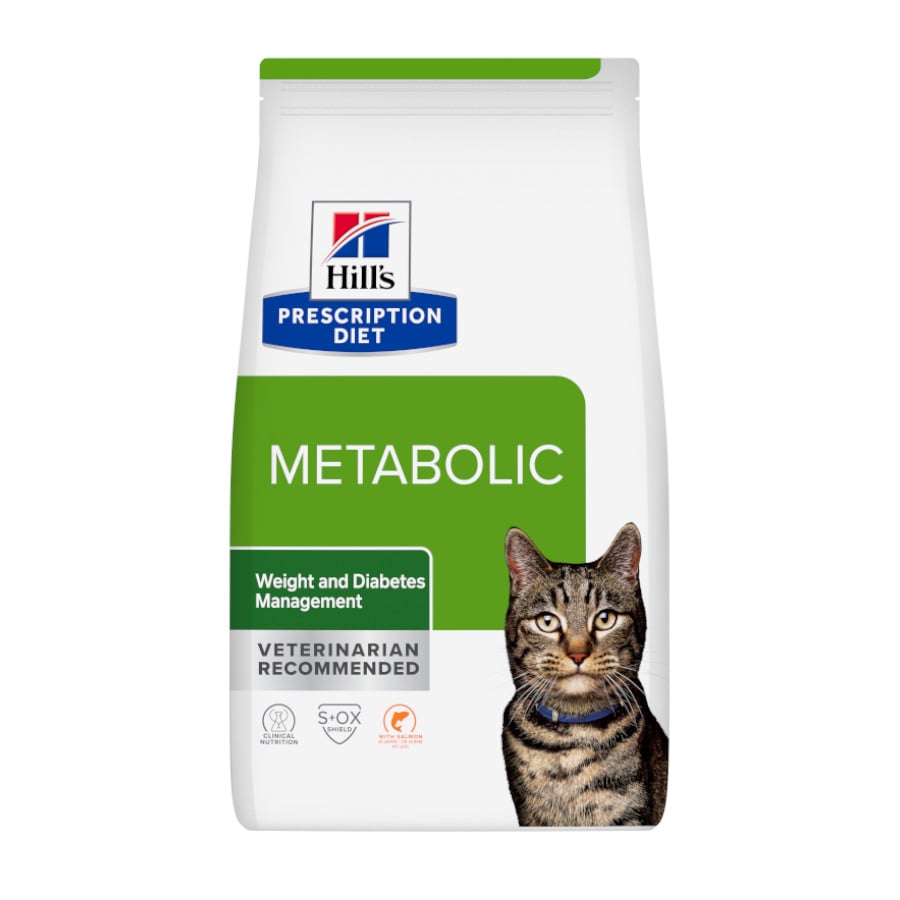 1.5 kg Hill’s Prescription Diet Metabolic Salmón pienso para gatos