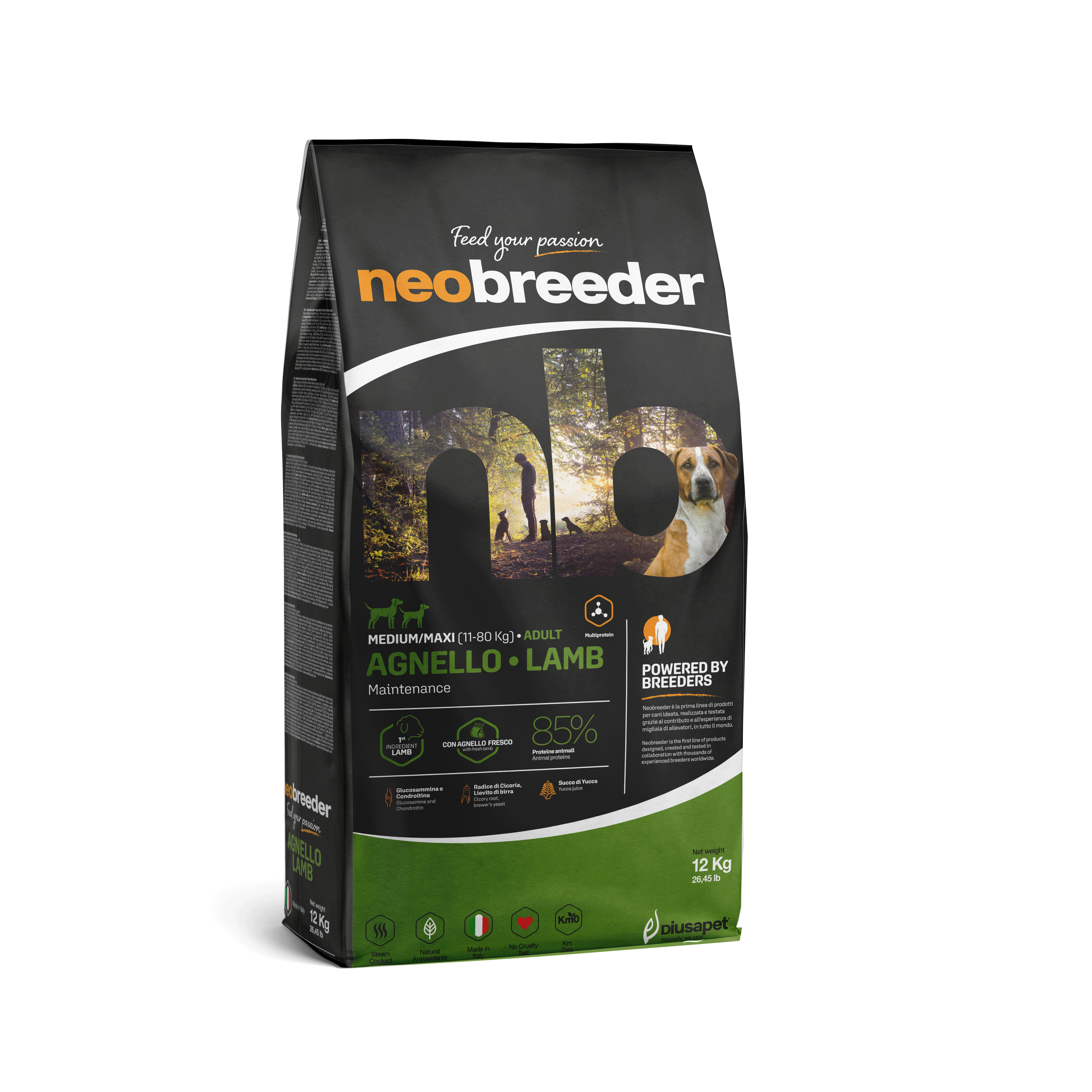 Neobreeder Adult Lamb Med-Maxi 12kg