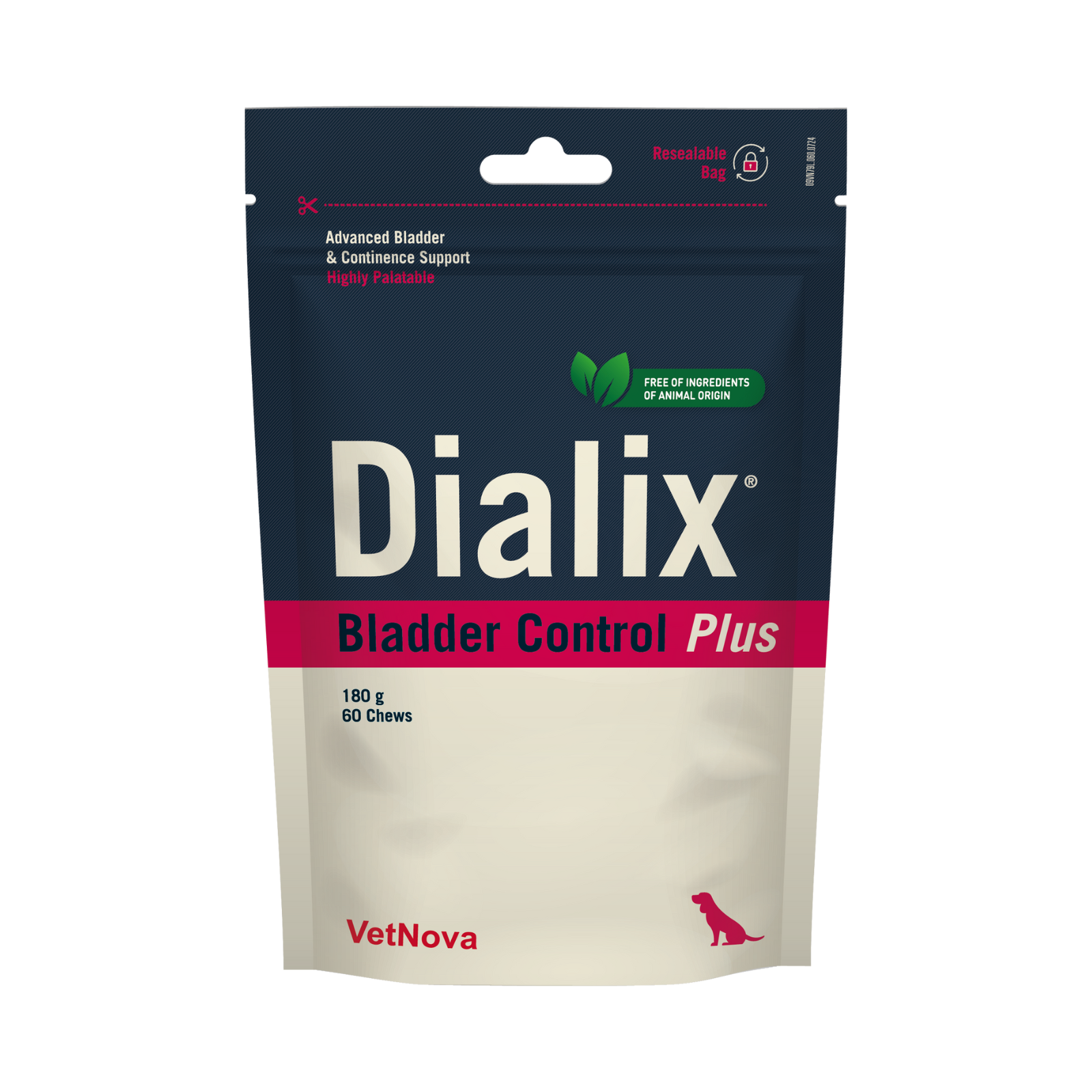 DIALIX® Bladder Control Plus 60 chews