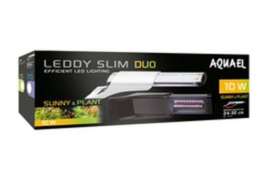Aquael LEDDY SLIM DUO SUNNY, PLANT & NIGHT (24>50 cm.) BLANCA