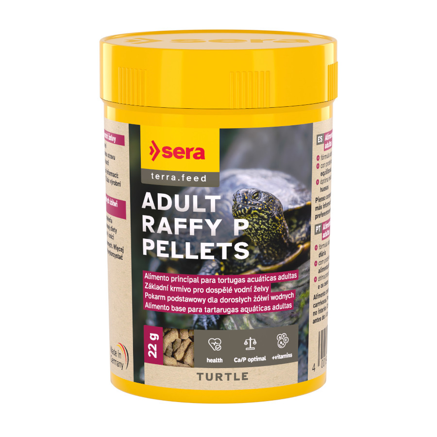 Sera Raffy P Comida para tortugas acuáticas