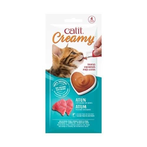 Barritas Catit Creamy atún para gatos, , large image number null