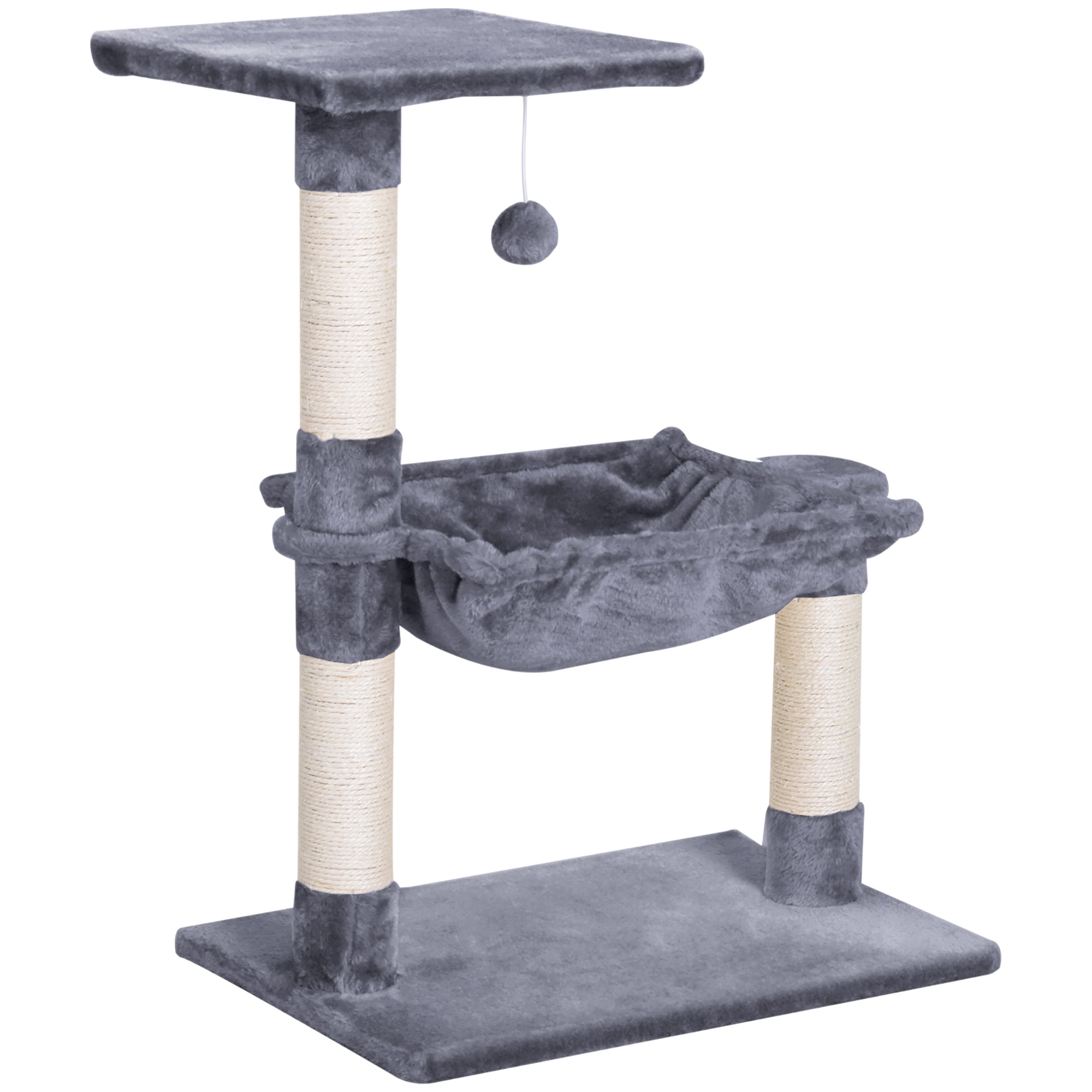 PawHut Árbol para Gatos Gris