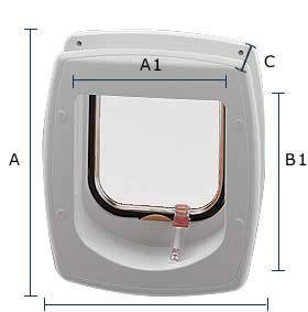 Puerta Swing 7 T?nel con collar de apertura magn?tico 3