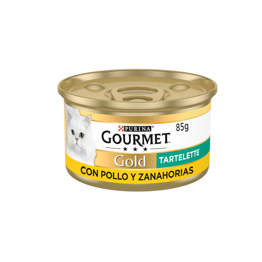 85 g Gourmet Gold Pastel de Pollo lata para gatos