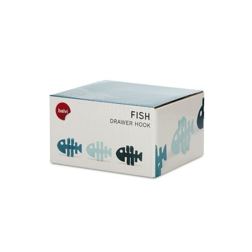 Pack de 3 colgadores para cajón Fish Set color Variado, , large image number null
