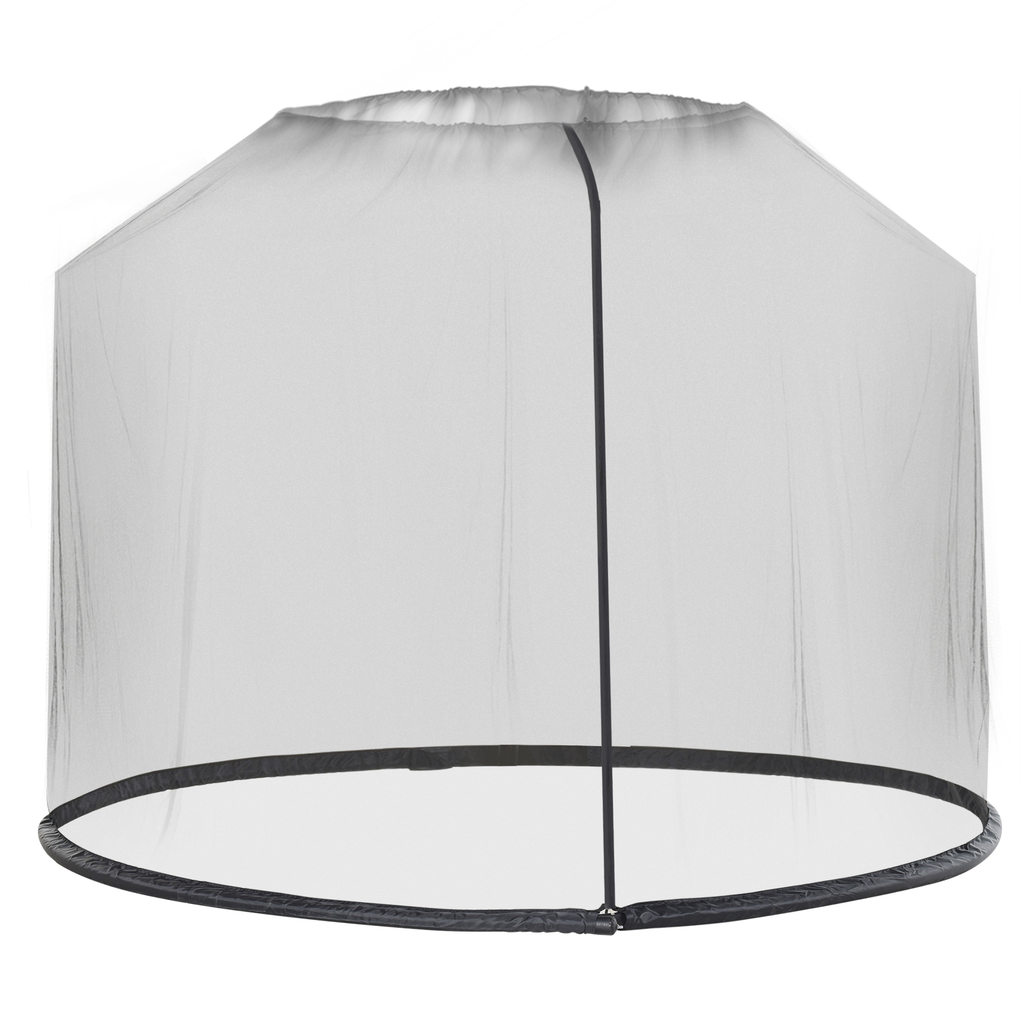 Outsunny Mosquitera para Sombrilla Negro