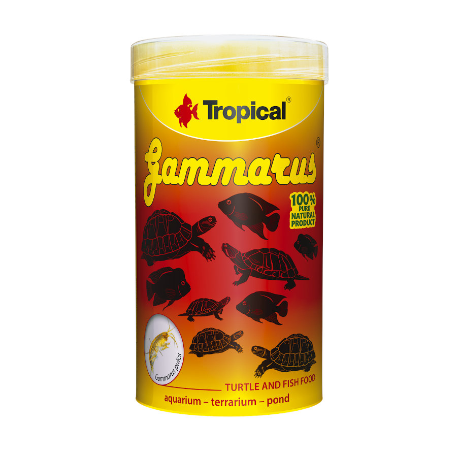 0.1 L Tropical Gammarus alimento para reptiles