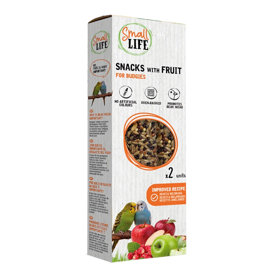 Small Life Snack con Fruta para periquitos