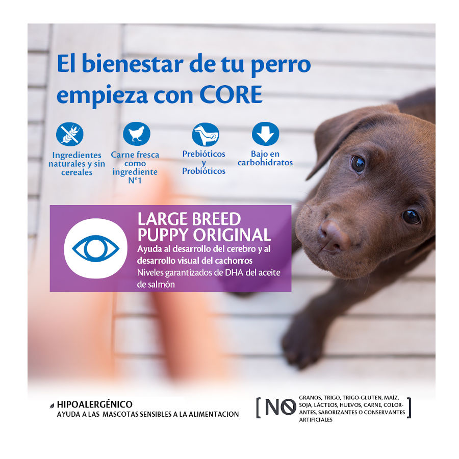 Wellness Core Puppy Large Original Pollo pienso para perros , , large image number null