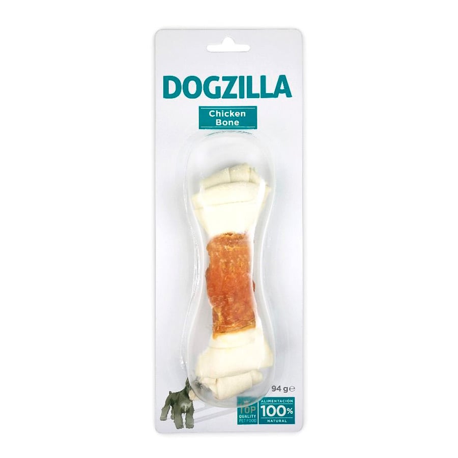 1 hueso Dogzilla Hueso de pollo para perros