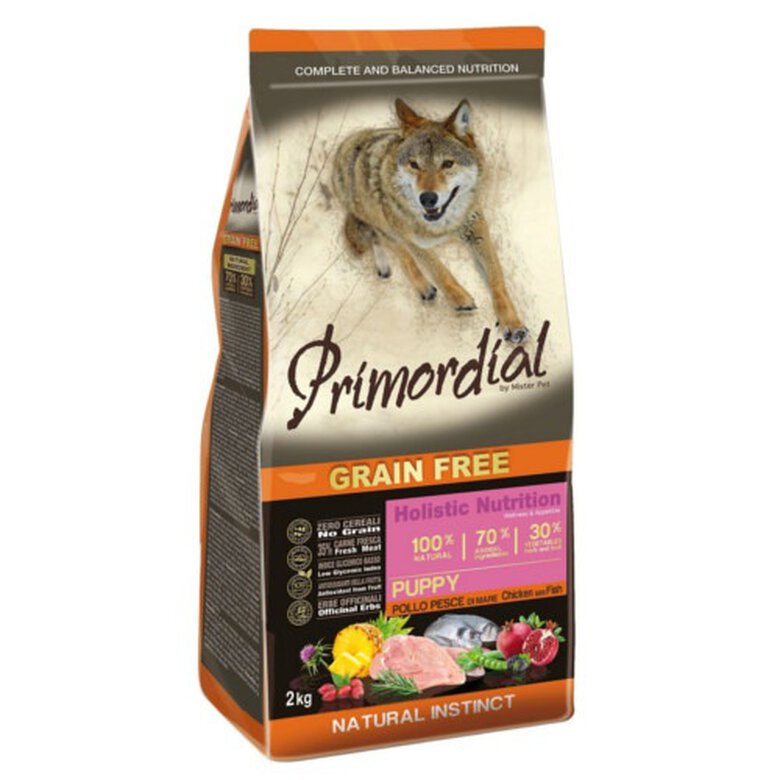 Primordial Puppy Grain Free Pescado pienso para perros