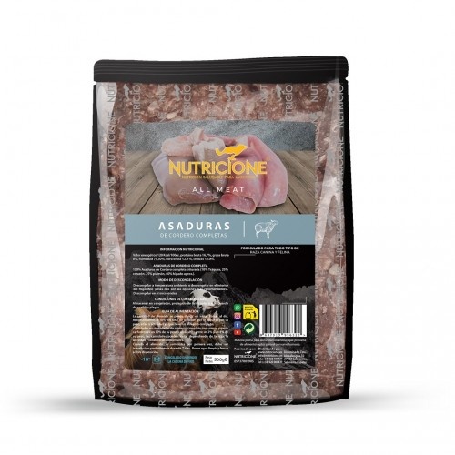 Nutricione BARF Asaduras de Cordero para perros y gatos (Pack)