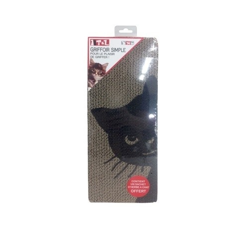 T&Z rascador alfombra de cartón marrón para gatos, , large image number null