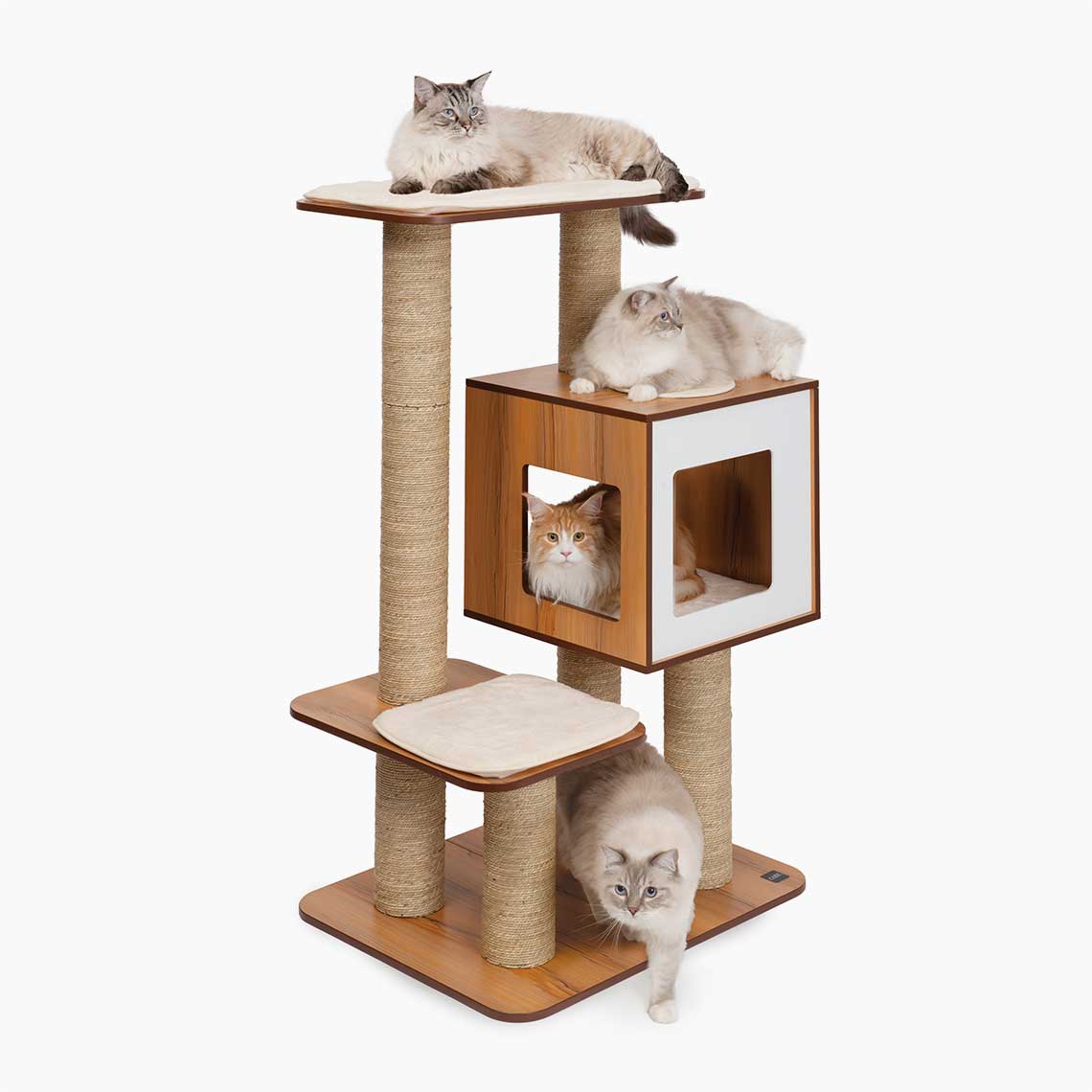 Catit Vesper High Base Gigante, Roble