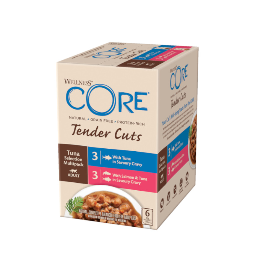 24 sobres x 85 g Wellness Core Selection Atún sobre para gatos