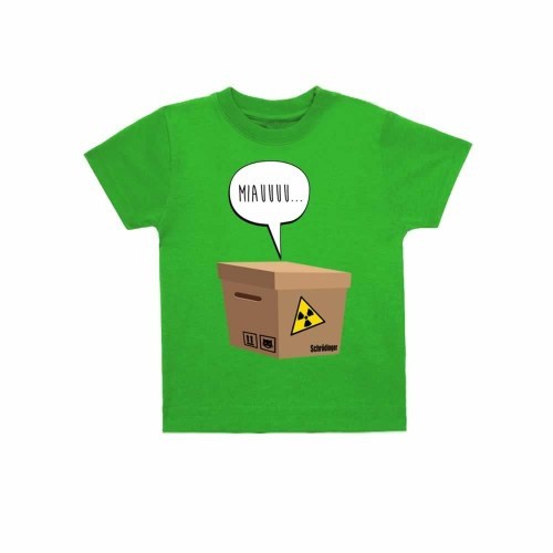 Camiseta niño/a "Schrödinger" color Verde, , large image number null