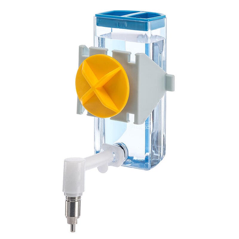 Feplast Bebedero para hámsteres, ratoncillos y jerbos Sippy 4672 Small, Capacidad 100 CC, Sistema de sujeción para Alambre o Superficies Lisas, 8,5 x