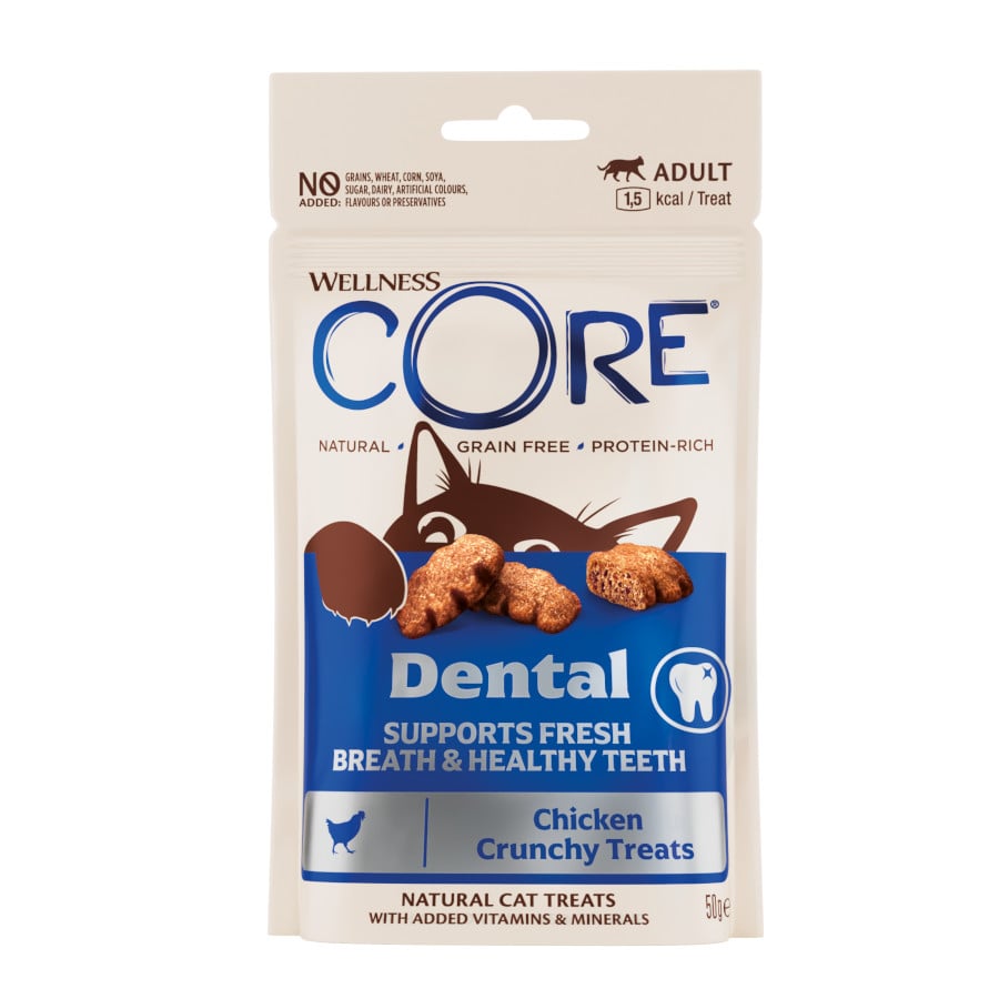 Wellness Core Snack dental Pollo para gatos